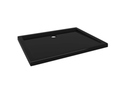 Shower Base Tray, Shower Base Trays Vidaxl Preto Fibra De Vidro (70 X 90 Cm)