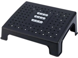 Apoio Pés Escritório Preto Usar Embaixo Mesa Rolos Massagem 35 5 X, 14 Cm