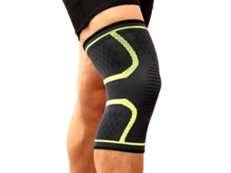 Peça De Joelheiras De Treinamento Para Corrida E Ciclismo, Joelheiras Esportivas Verdes Aquaforge
