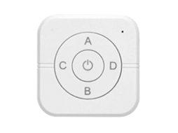Botão Universal De 433 Mhz Com 5 Teclas, Mini Interruptor De Controle Sem Fio, Botão Circular Para Colar Na Parede._glo