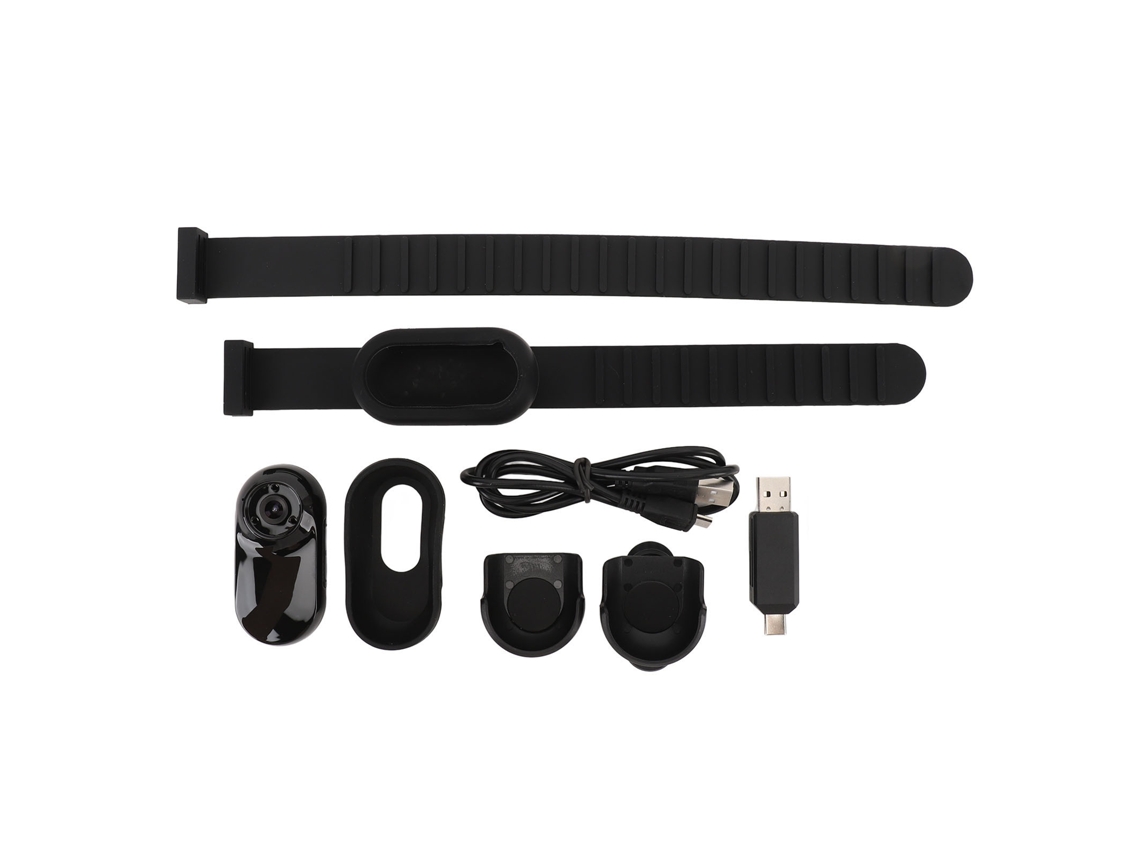 Câmera De Colar Para Pets 1080p Hd 64gb Preto