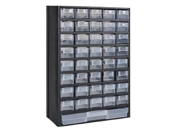 Tool Box, Tool Boxes Vidaxl Preto Plástico