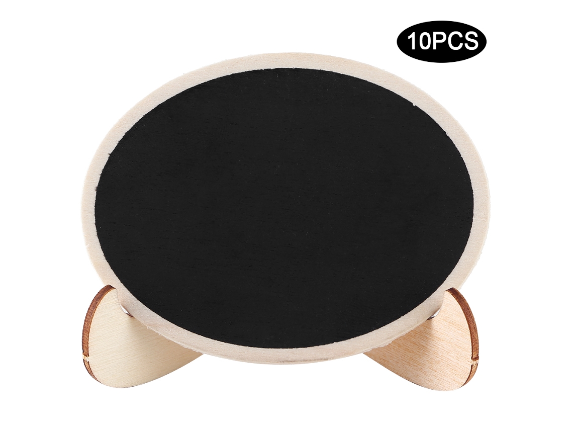 10 Peças Quadro Negro de Madeira MARCA