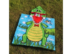 Poncho de Toalha Infantil EOOCOO, com capuz, absorvente para banho e natação