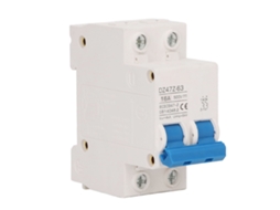 Disjuntor de Corrente Contínua Mini 2p HKJ 16a 500v para Sistema Solar Pv