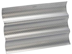 Forma Antiaderente Para Baguete E Pão Francês, Em Aço Carbono, Estrutura Perfurada, Para Cozinha Doméstica E Padaria
