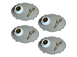 Conjunto de 4 Jogos Americanos Laváveis NEVEANCE