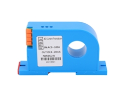 Transmissor De Corrente Ac 0-100a Transformador Com Saída Dc4-20ma Para Equipamentos De Baixa Tensão