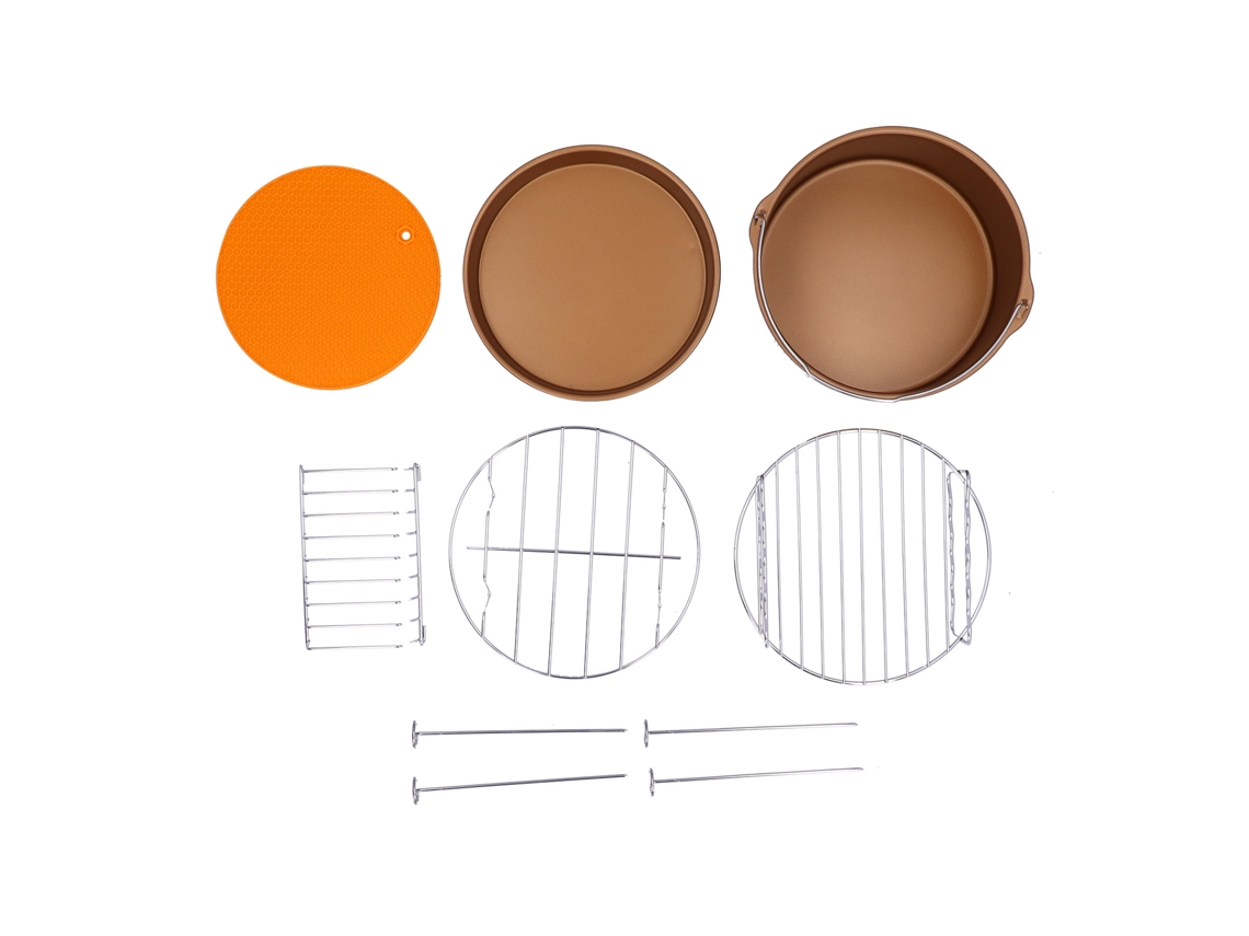 Acessórios Para Fritadeira De Ar Laxiscreed 8 Em 6, Compatível Com 4.8-6.3qt