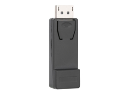 Aetheria adaptador Dp Macho para Hdmi Fêmea Cobre Sem Oxigênio 4k 1080p 21,6gbps Preto Pbs