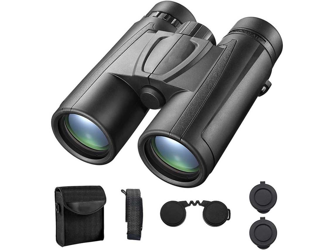 Binóculo 10x42 Hd Adultos Concertos Viagens Pássaros Jogos Esportivos Durável Leve Presente Preto Bestvite