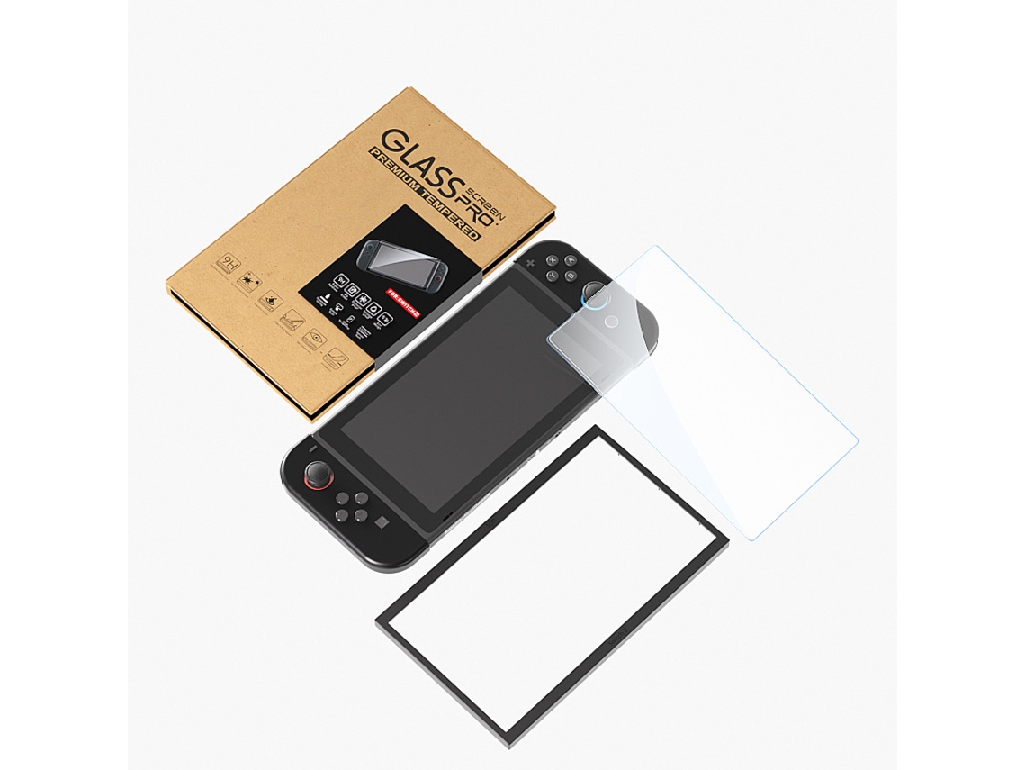 Compatível Com Switch 2 (3 Painéis Retos Hd)