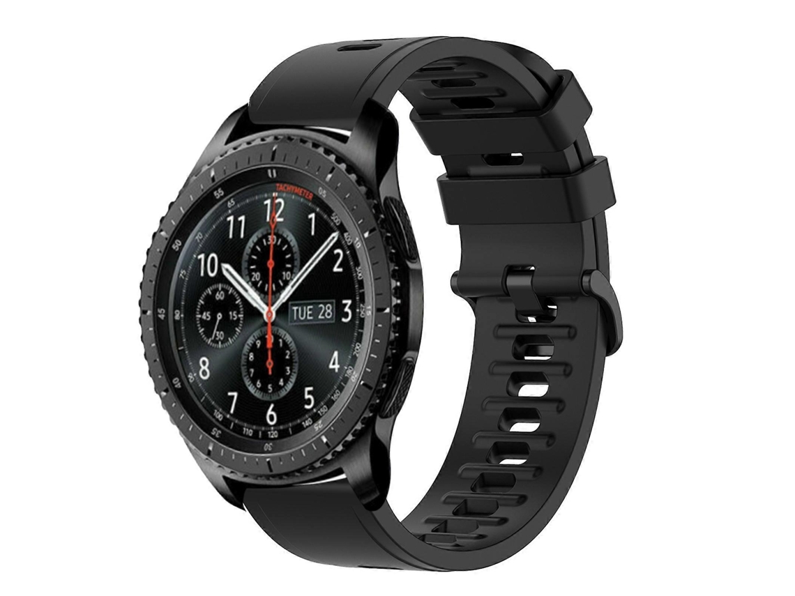 Pulseira De Silicone Macio De Cor Sólida De 22 Mm Para Samsung Gear S3 Frontier
