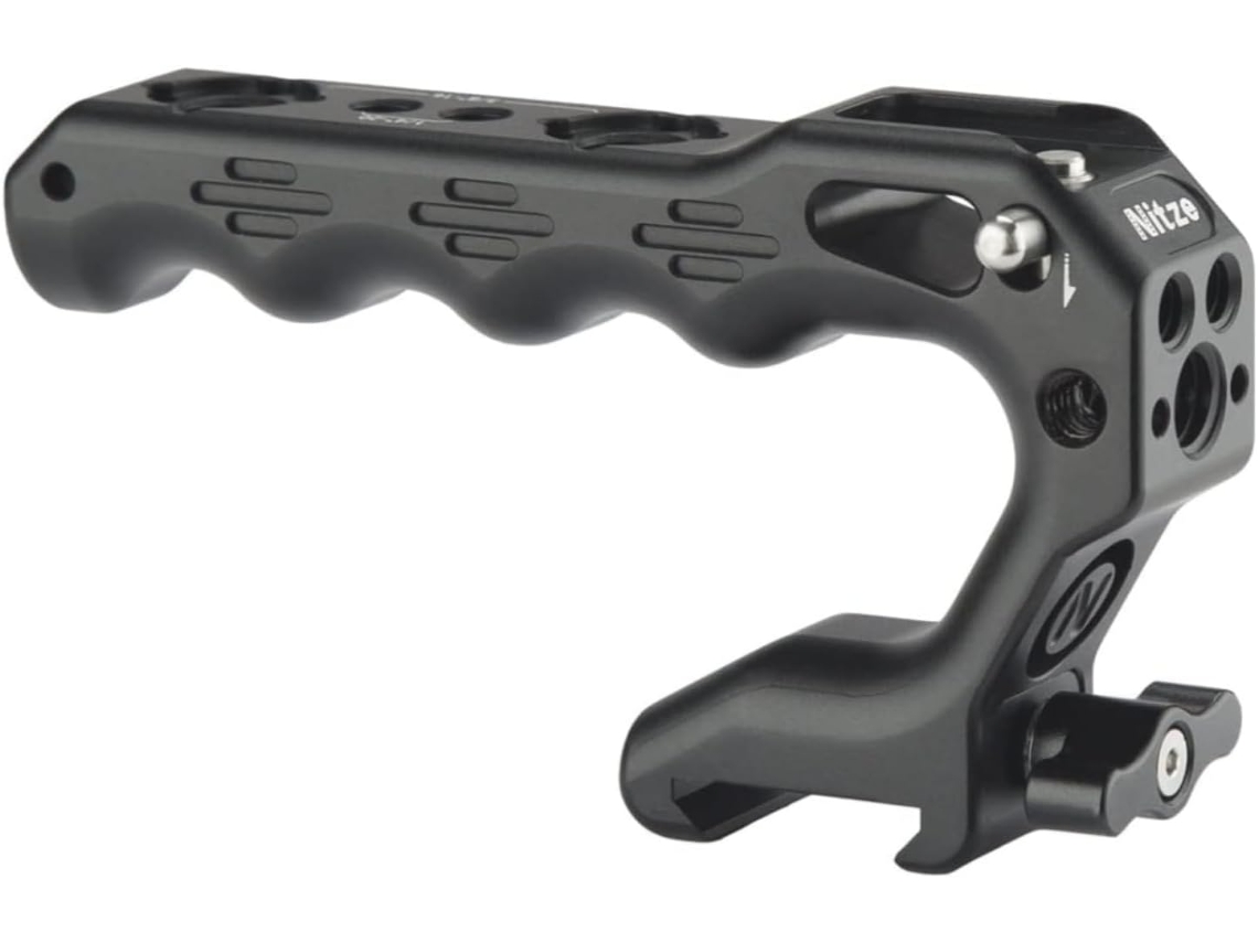 Alça Superior Para Câmera Nitze Lil Stinger Ii Com Presilha Nato, Alça Nato Com Sapata Fria Integrada Anti Impacto Pa28m