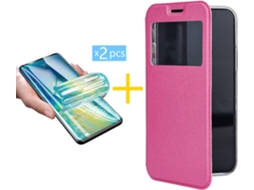 Capa + 2 Películas para iPhone 11 SKYHE Rosa