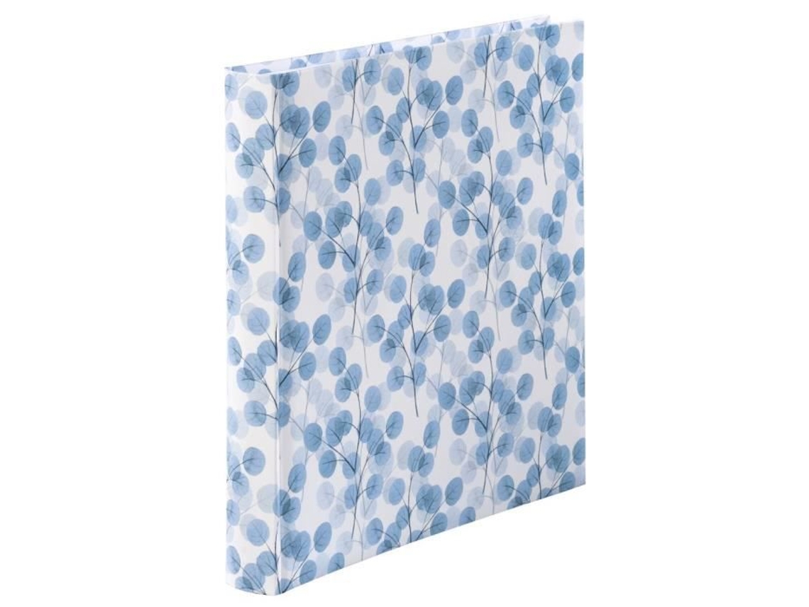 Álbum de Fotos, Árvores, Formato Grande, 30 X 30 Cm, 80 Páginas Brancas, Papel Misto Fsc Azul BRILVIBERA