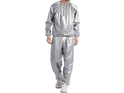 Omni-traje De Sauna Sudor Para Fitness E Perda De Peso Antidesgarro Pvc Para Homens E Mulheres Academia