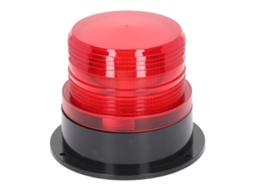 Laxiscreed Sinal De Emergência Led Vermelho Rotativo Com Estrobo Para Parede Industrial