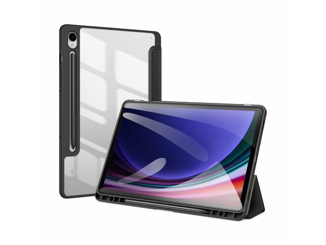 Estojo Toby com Arrumação para Lápis para Samsung Galaxy Tab S9 Preto DUX DUCIS