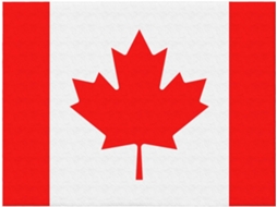 Manta de Flanela Ultramacia Phayah com Estampa da Bandeira Canadense Ideal para Sofá Cama Sala Estar Escritóri