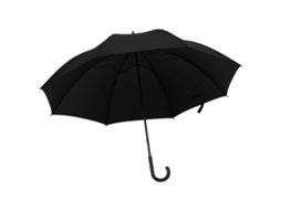 Vidaxl Guarda-chuva 130 Cm Preto