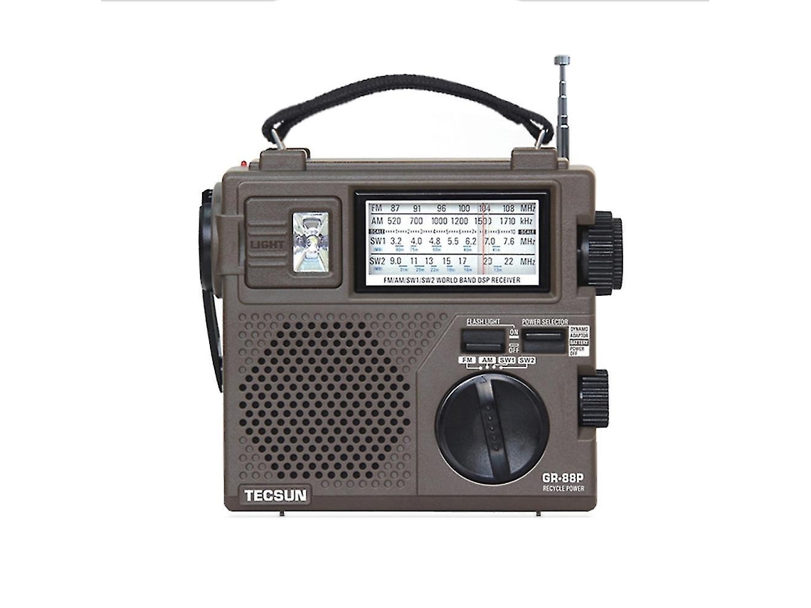 Receptor De Rádio Digital 88p, Rádio Dínamo Com Dispositivo Portátil Integrado Olysi Shop