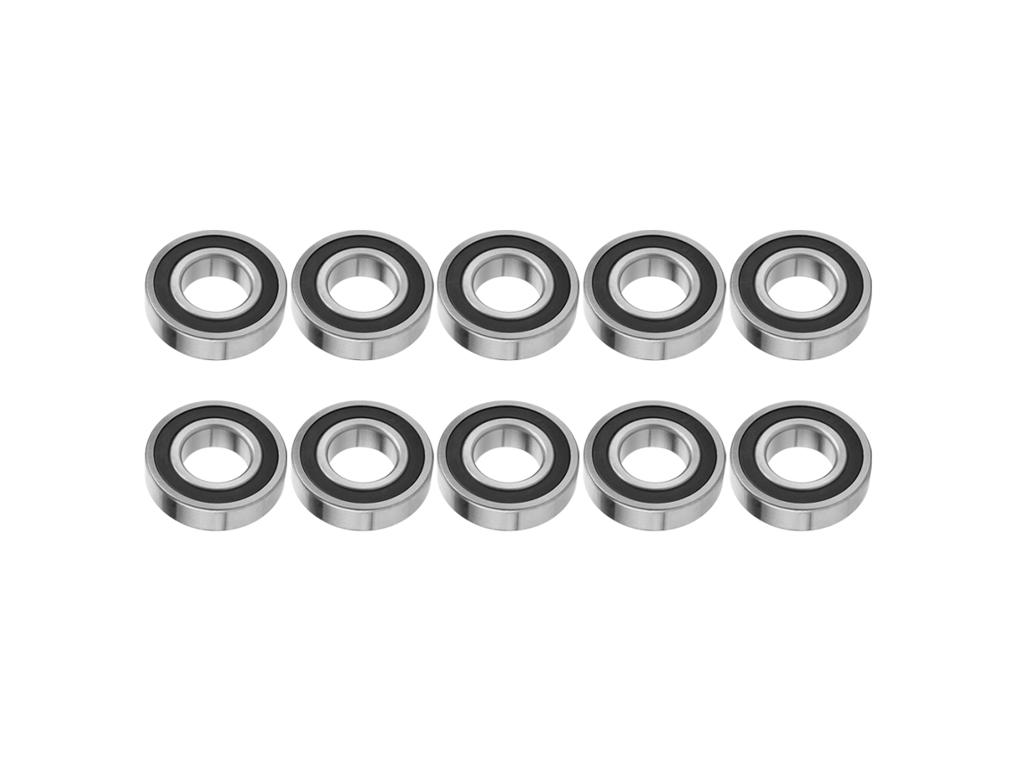 10pcs Rolamento De Bola 6206-2rs De Alta Velocidade 30x62x16mm Para Indústria Leve