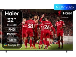 TV HAIER K85 H32K85GFX (QLED - 32'' - 81 cm - 4K Ultra HD - Smart TV)