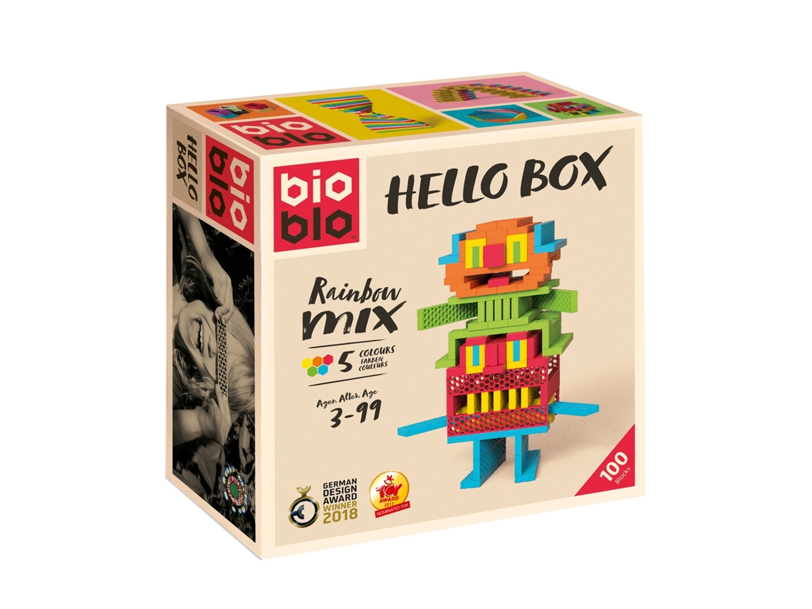 Puzzle BIOBLO Madeira - Bege - 12 x 2,4 x 0,8 cm)
