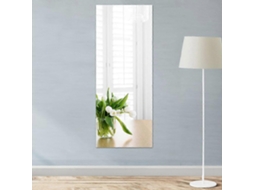 Rebe espejo Adhesivo Flexible 40x122cm Láminas Acrílicas 0.3mm para Baño, Armarios Y Mesas de Maquillaje