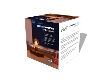 Dp Light Lâmpada Led Flutuante Em Madeira Não Substituível Para Interiores Diprogress