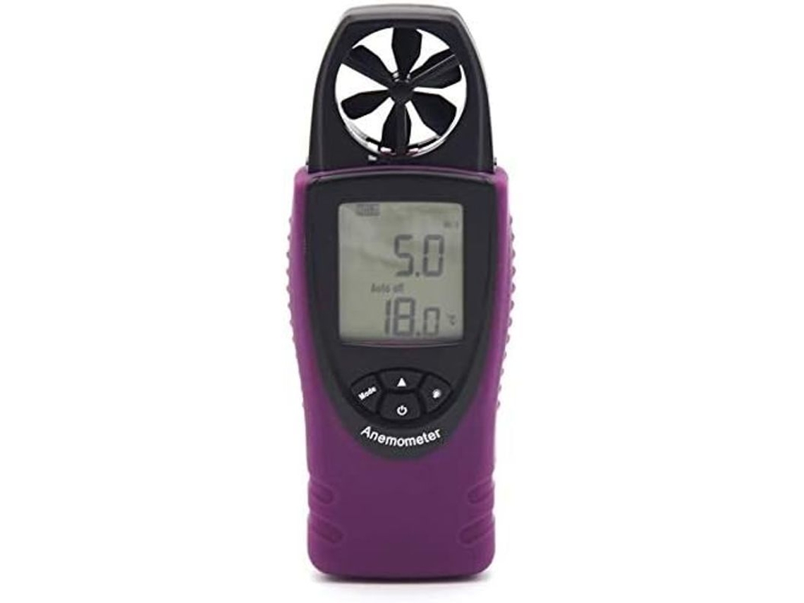 Anemômetro Mini de Bolso com Medição de Temperatura e Umidade S/MARCA
