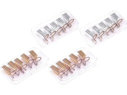Conjunto De 20 Moldes De Alumínio Para Extensão De Unhas, Acessórios Para Salão De Manicure.