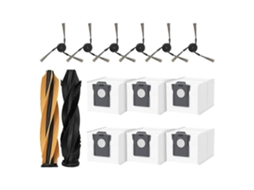 Acessórios De Reposição Para D20 Pro / D20 Plus / D20: Escova Lateral Principal E Saco Para Pó.