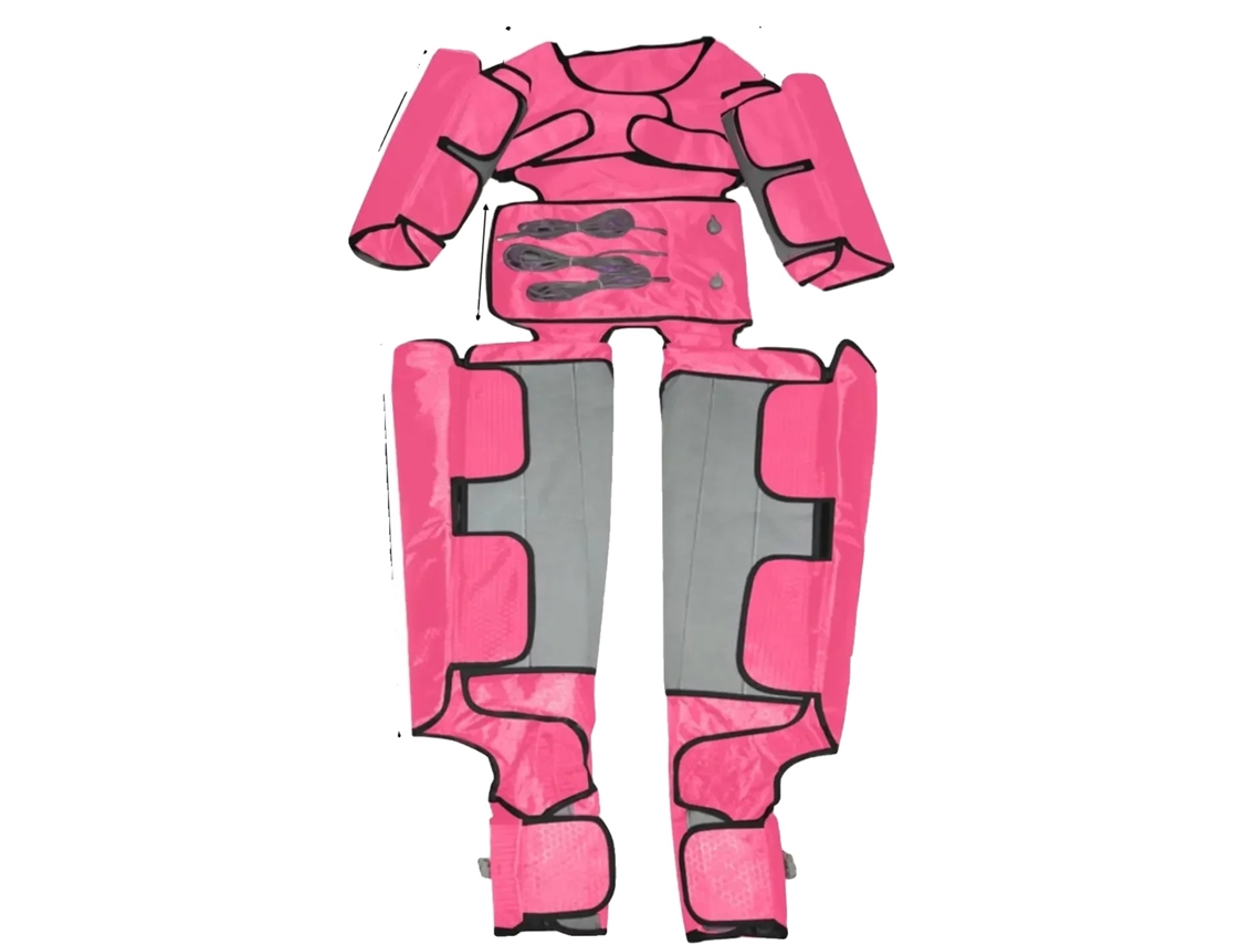 Massajador de Drenagem Linfática, Configurações Ajustáveis, Uso Multi partes, Rosa OEM