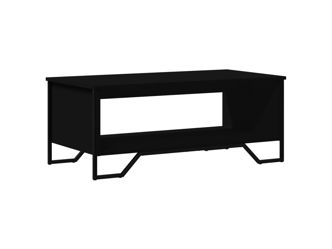 Mesa de Centro Derivados de Madeira Preto MAISON EXCLUSIVE 100x51x40 cm