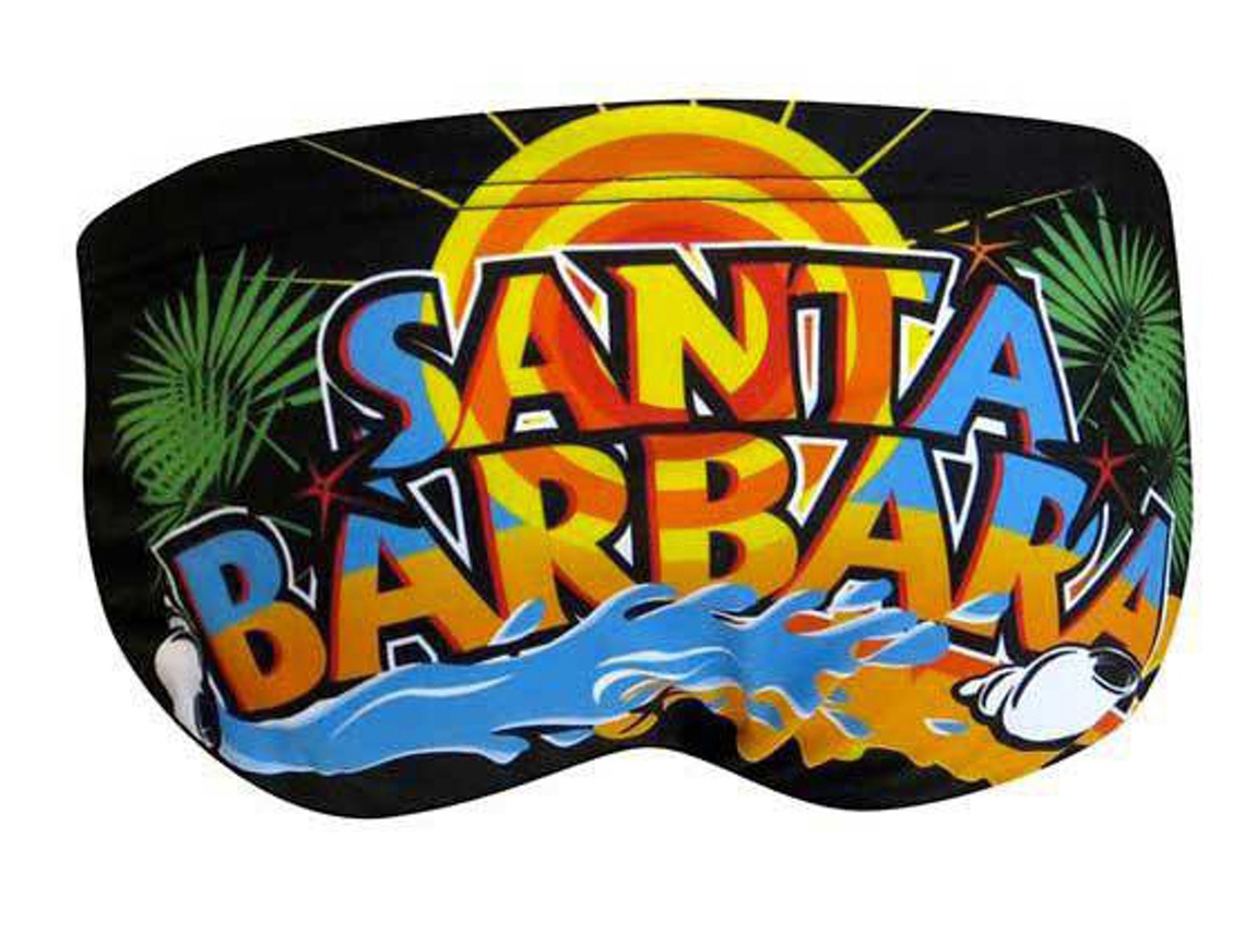 Slips para Homem TURBO Santa Barbara Preto para Natação (XXL) Worten.pt