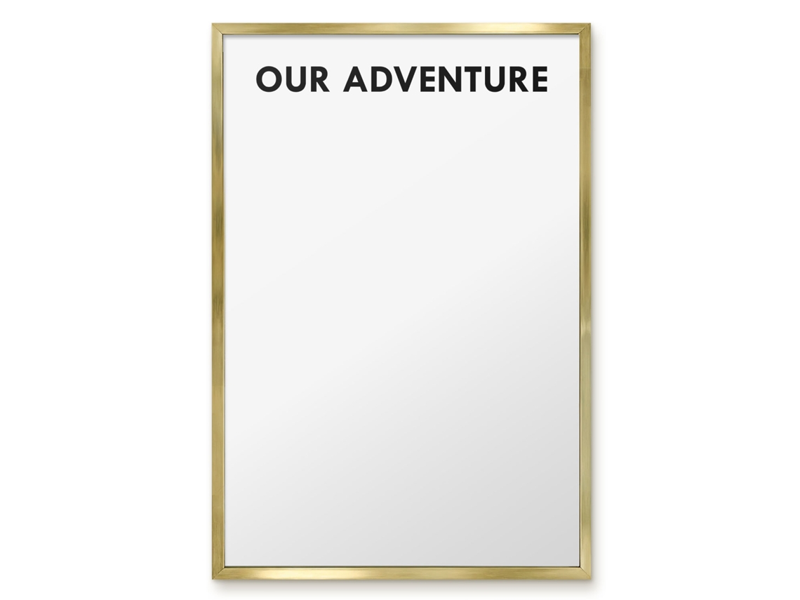 Magnetic Board Our Adventure For The Living Room Espelharte (40x60 Cm)