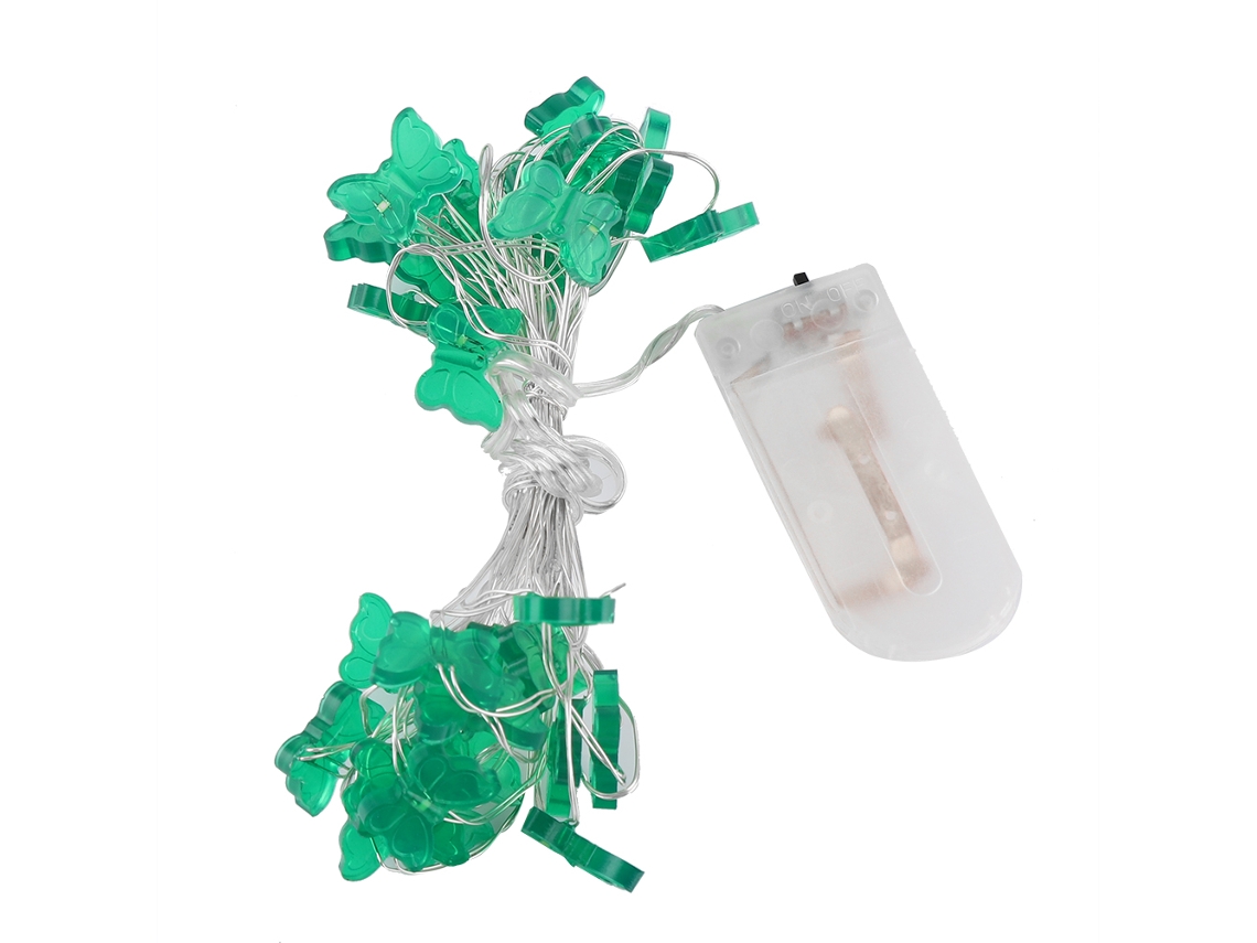 Laxiscreed Rosa De Natal Com 30 Leds Em Formato Borboleta Para Festas E Decoração