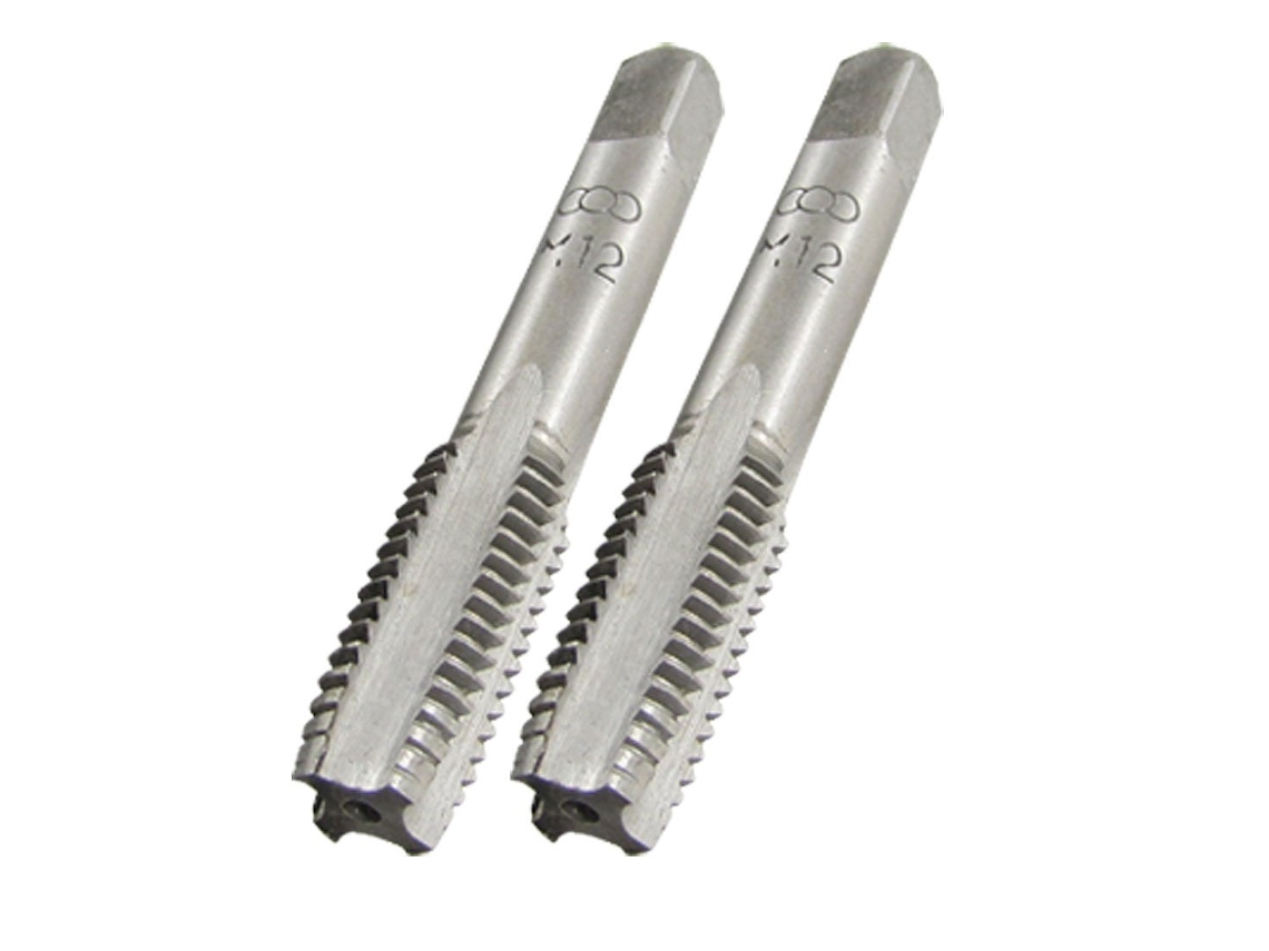 Conjunto de Dois Bujões Metálicos de 12 Mm com Rosca para Ferramentas Elétricas e Manuais, Adequados CHABERLU