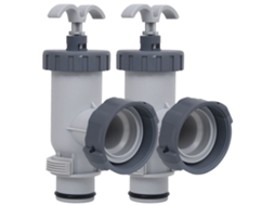 Vidaxl Válvulas De Regulação Para Piscina 2 Pcs