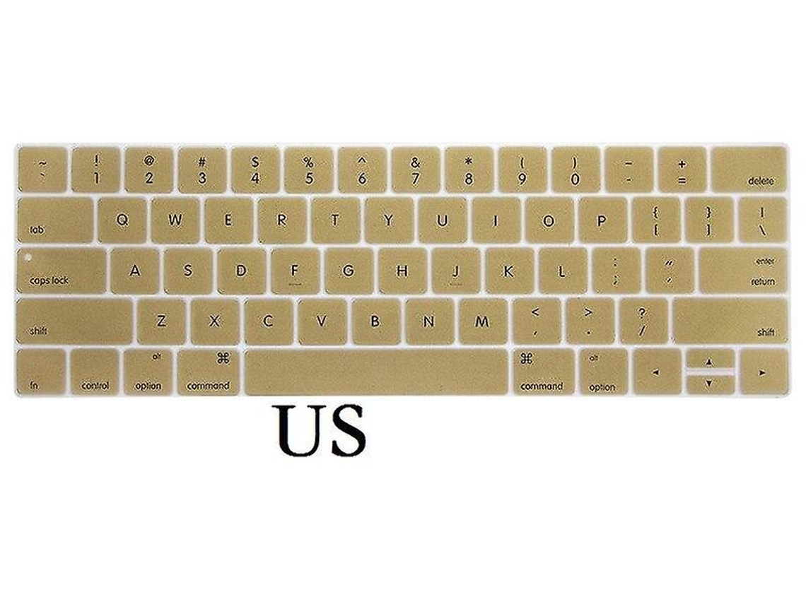 Protetores De Teclado Para Teclado Macbook, Película De Silicone À Prova Dágua Everley891