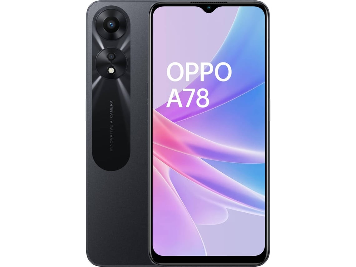 Smartphone OPPO A78 5G (6.56'' - 8 GB - 128 GB - Preto)