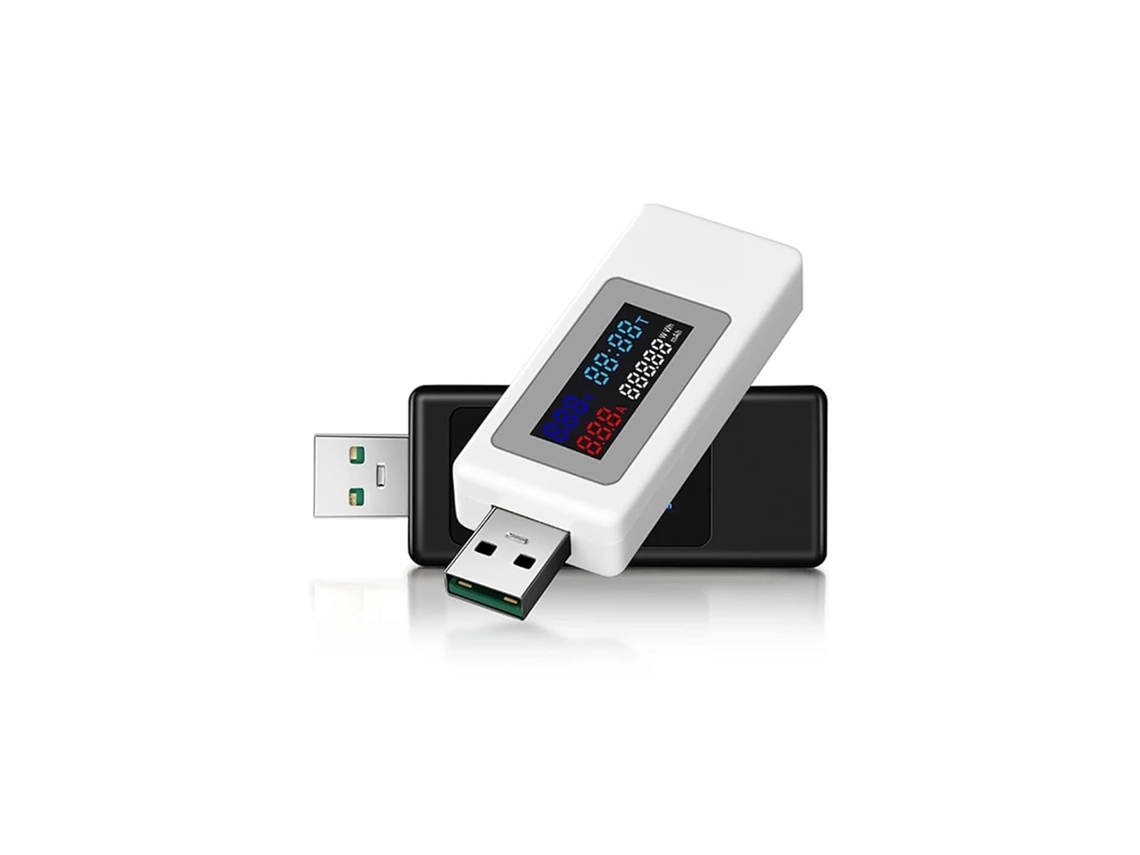 Testador de Energia USB SFUSHOS v30 com Capacidade e Detector