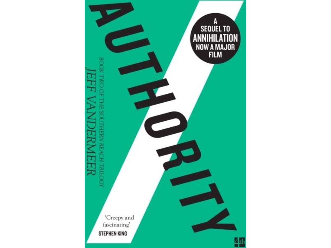 Livro Authority de Jeff Vandermeer (Inglês)