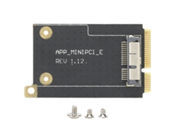 Adaptador de placa de rede sem fio Golden Light (para OS X, Mini PCIe NGFF e chave M.2)