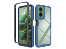 Capa Transparente Digitallab para Motorola Moto G35 Com Pano Filme Roxo