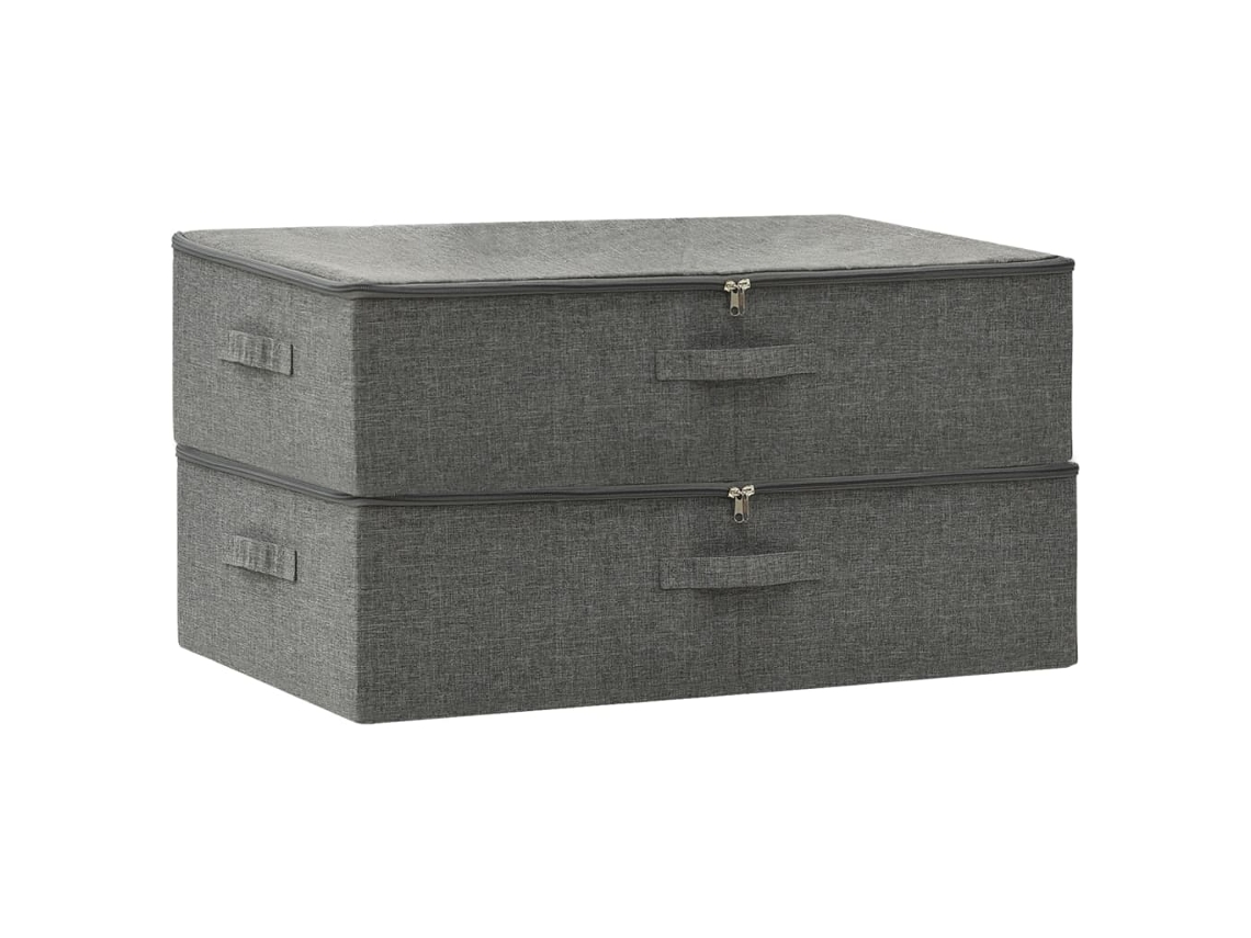 Storage Box, Storage Boxes Vidaxl Antracite Tecido (n/a)