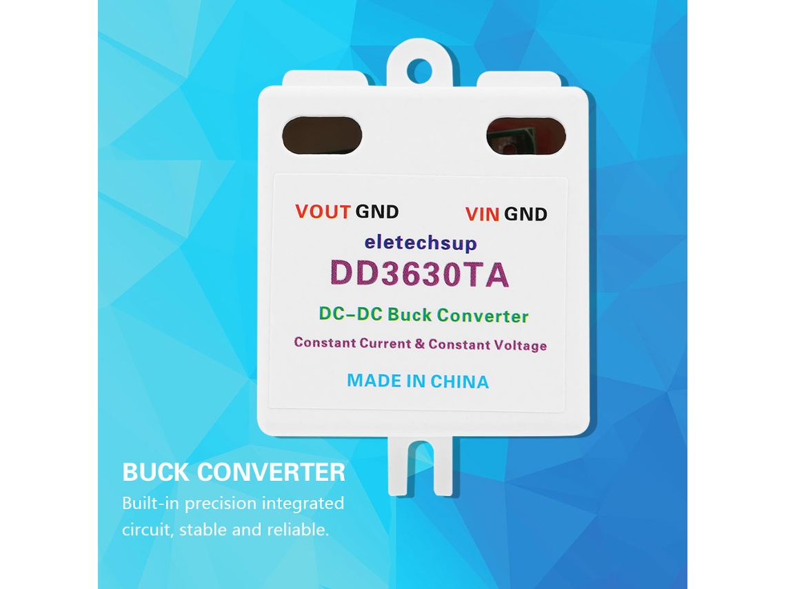 Laxiscreed Regulador Dc-dc Passivo Para Led E Motores, Converte Tensão De Forma Fiável