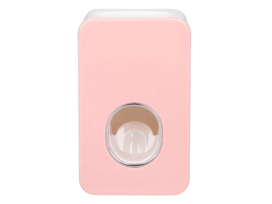 Dispenser Automático de Creme Dental Parede Rosa